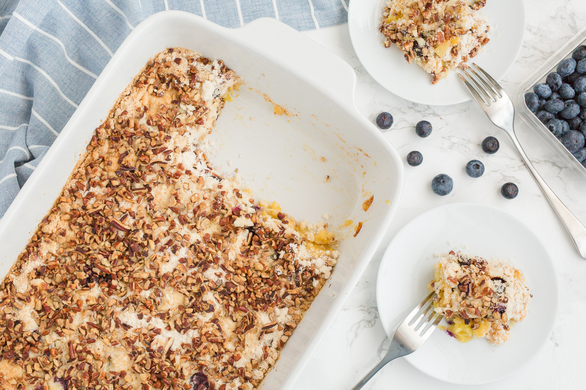 Pineapple Blueberry Dump Cake-image